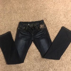 Boot cut jeans